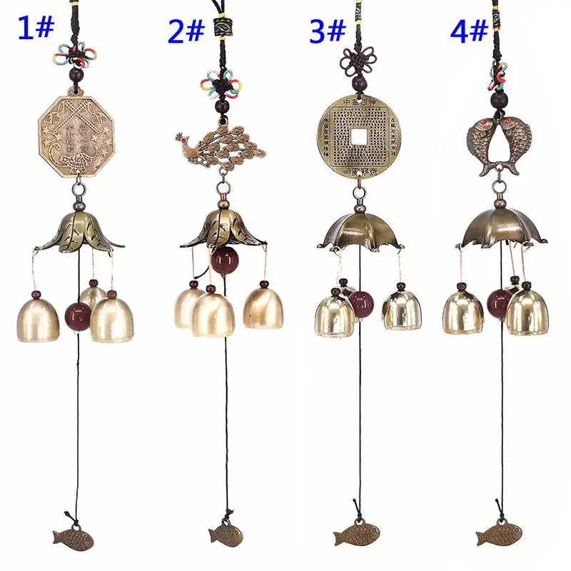 

Vintage Wind Chimes Bells Copper Tubes Outdoor Yard Garden Home Decor Ornament