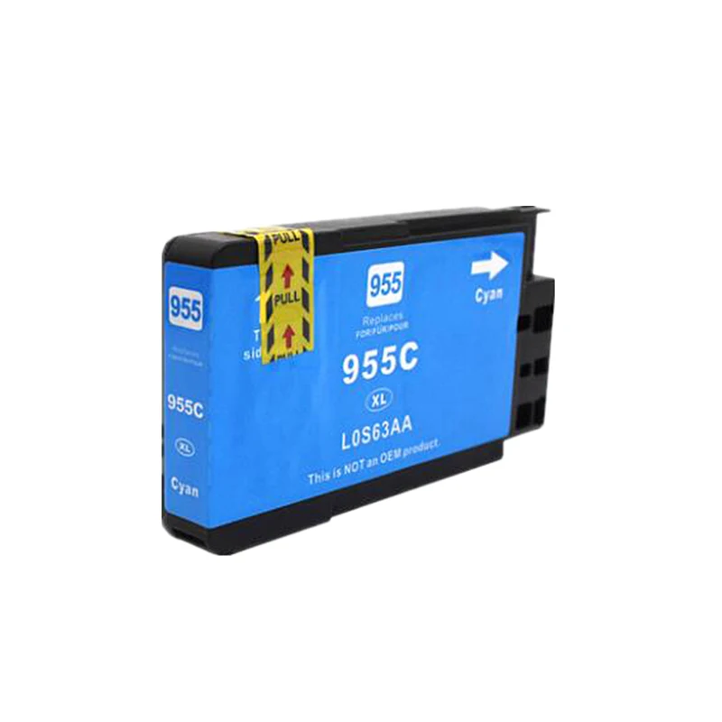 HTL 955 XL совместимый 955XL переработанного чернильного картриджа для hp OfficeJet Pro 7720 7740