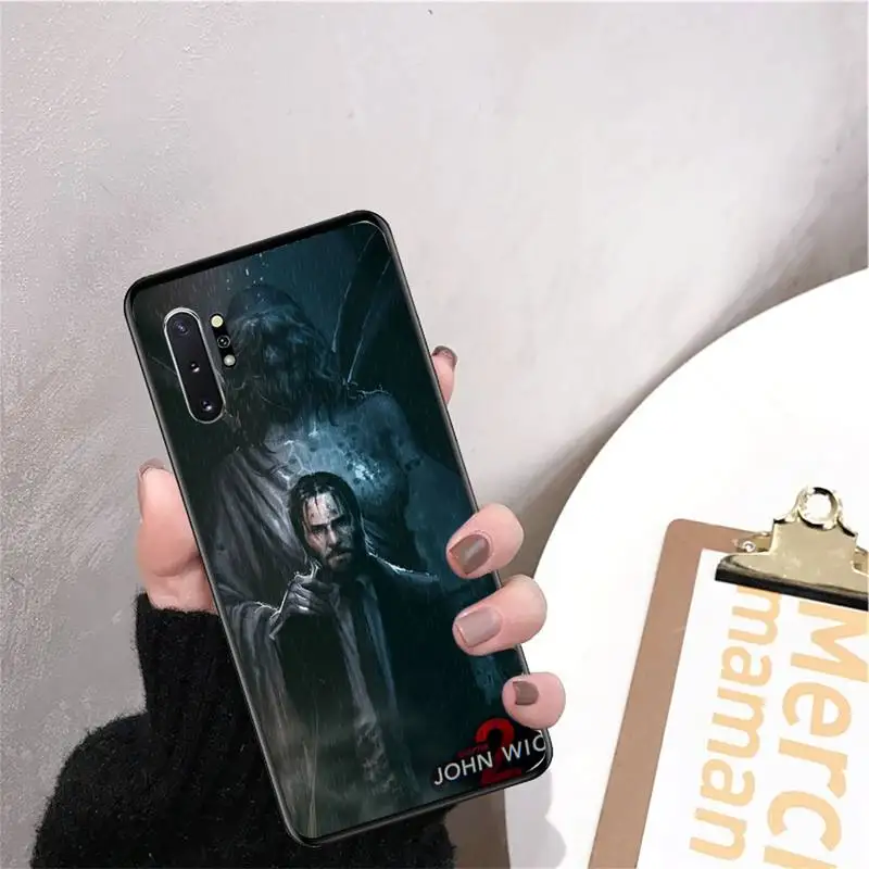 

John Wick Phone Case For Samsung Note8 9 10 20 Case For Note10Pro 10lite 20ultra M20 M31 Funda Case