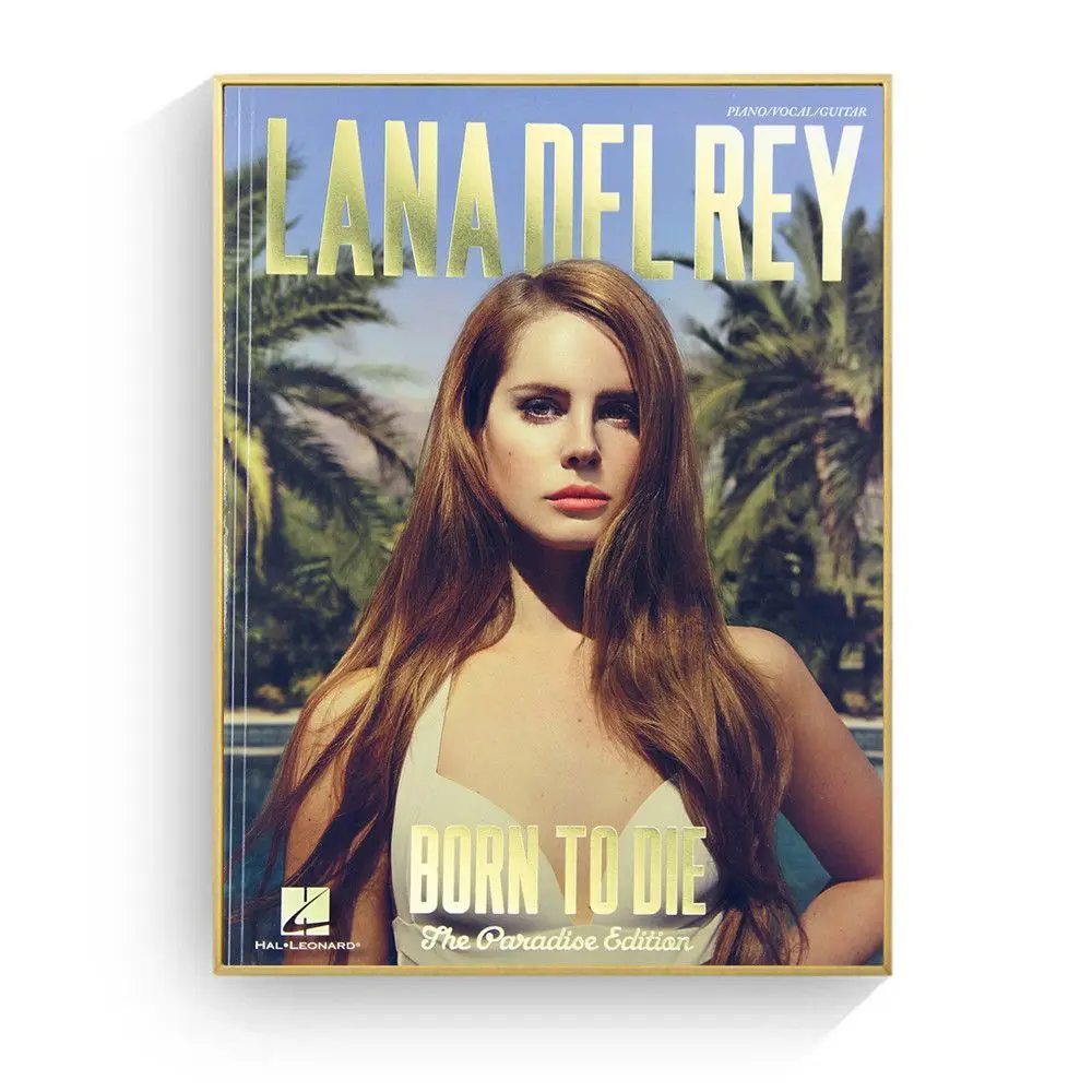 Лана Дель Рей художественная настенная Картина на холсте постер для домашнего