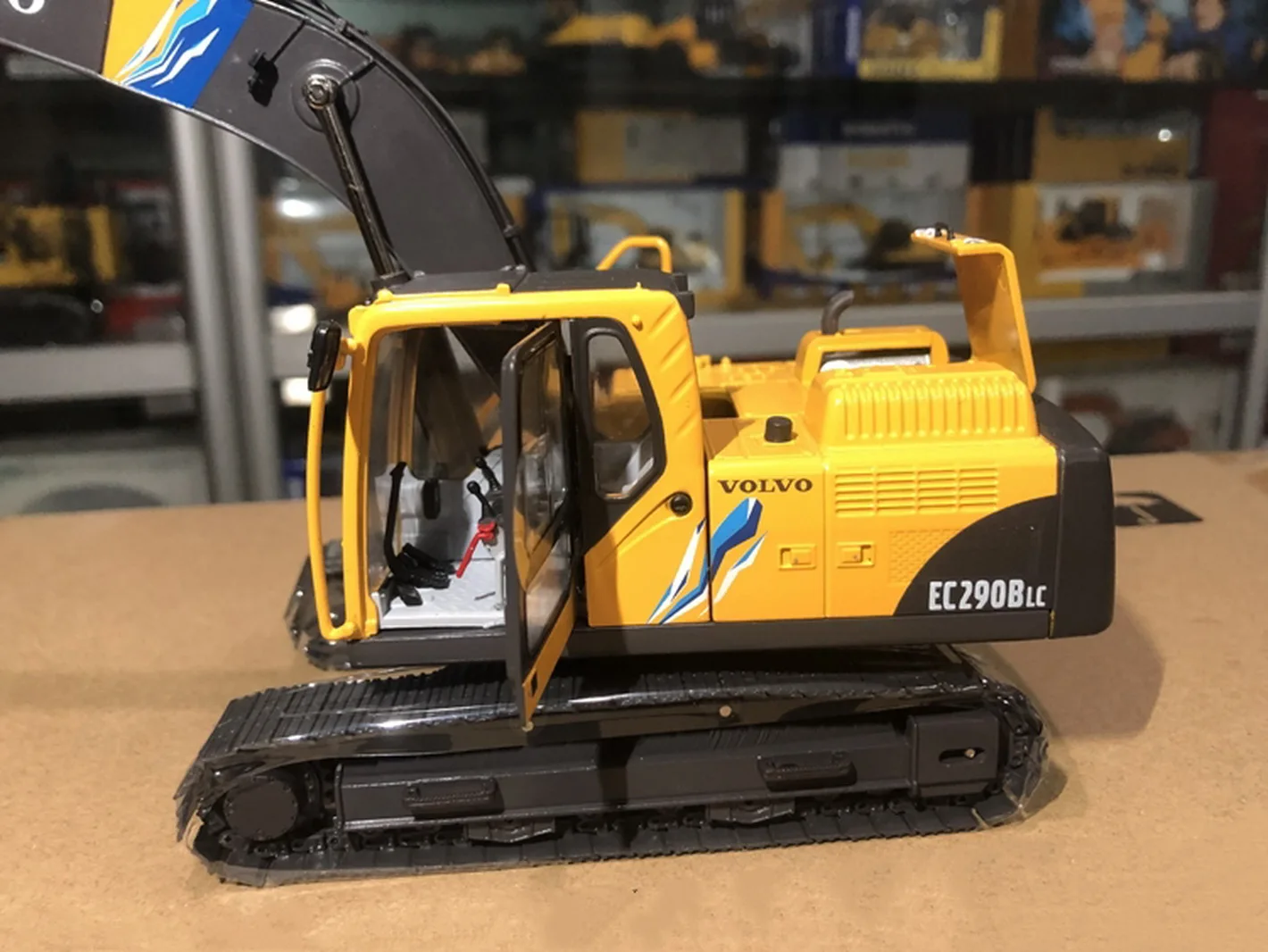 1/35 масштаб VOL_VO EC290B гидравлический экскаватор морской лимитированный выпуск
