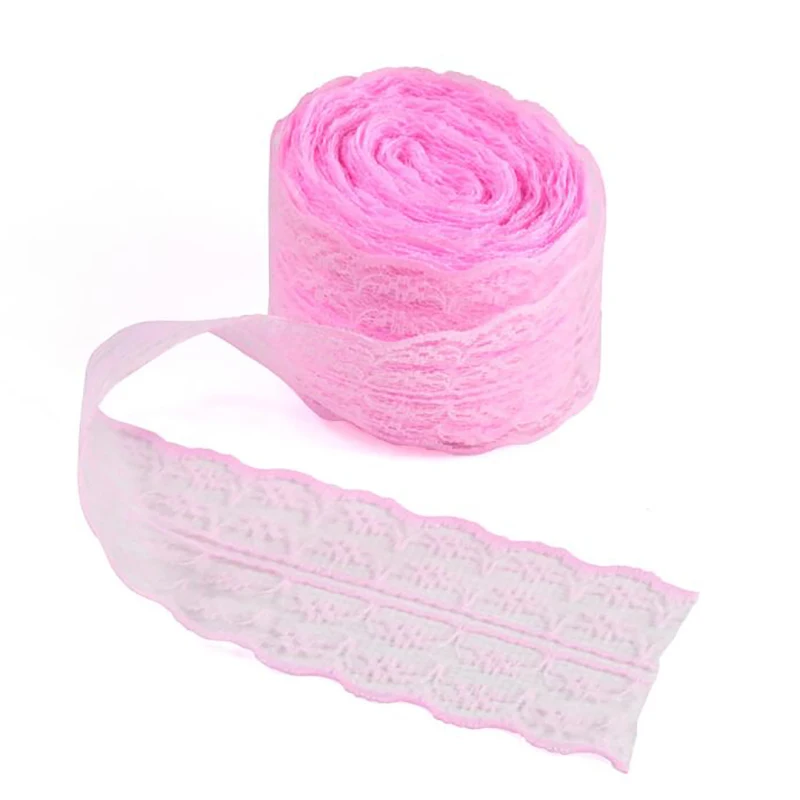 10 м/рулон прозрачная сетчатая лента 45 мм с ажурными цветами для платья одежды