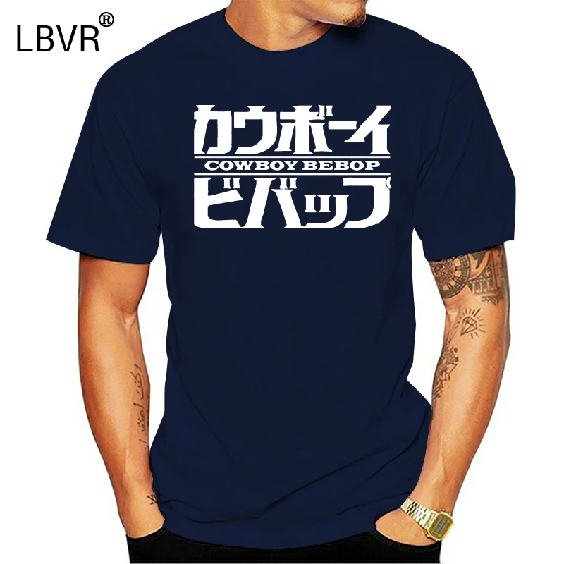 Футболка с логотипом Cowboy Bebop|Мужские футболки| |