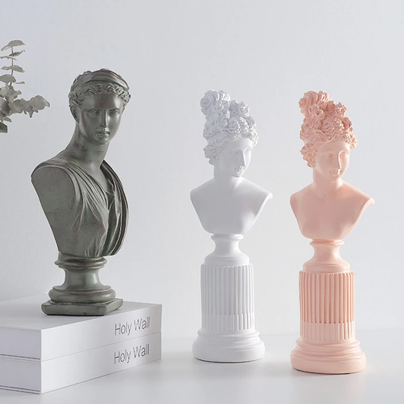 

Goddess Sculpture Home Living Room Decoration Ornament Resin Handicrafts Office Study Room Decoration Furnsihings Crafts Gifts