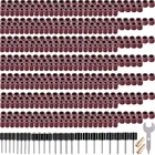 531 шт. шлифовальные ударная установка, шлифовальный станок розетки барабан ядра само-затяжка сверла биты для вращающихся инструментов Dremel