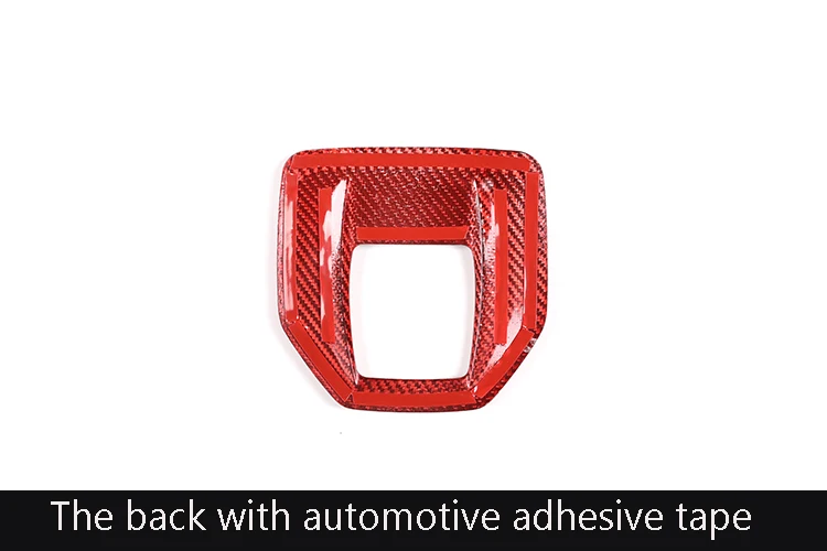 For Alfa Romeo Stelvio Giulia- Car Accessories Real Carbon Fiber Car Center Console Gear Shift Panel Cover Trim