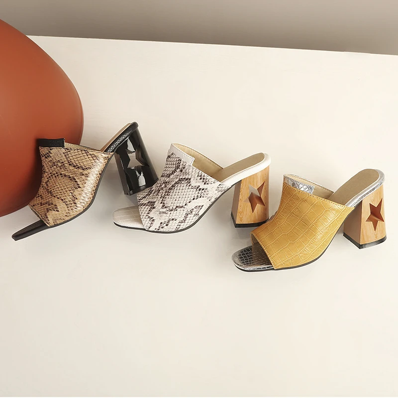 Сандалии женские на высоком каблуке Босоножки модная красивая обувь желтые