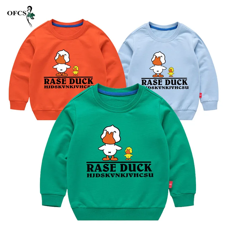 

Весенние хлопковые толстовки в Корейском стиле Стиль От 2 до 12 лет, детский подарок на день рождения полная мультяшная с животным принтом дл...