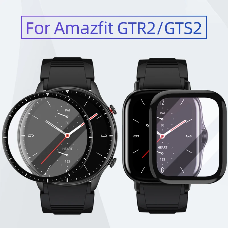 

Защитная пленка из мягкого стекловолокна для Amazfit GTR 2/GTS 2 GTR 2e/GTS 2e Bip U/Bip U Pro GTS2 Mini GTR2 BipS, 5 шт.
