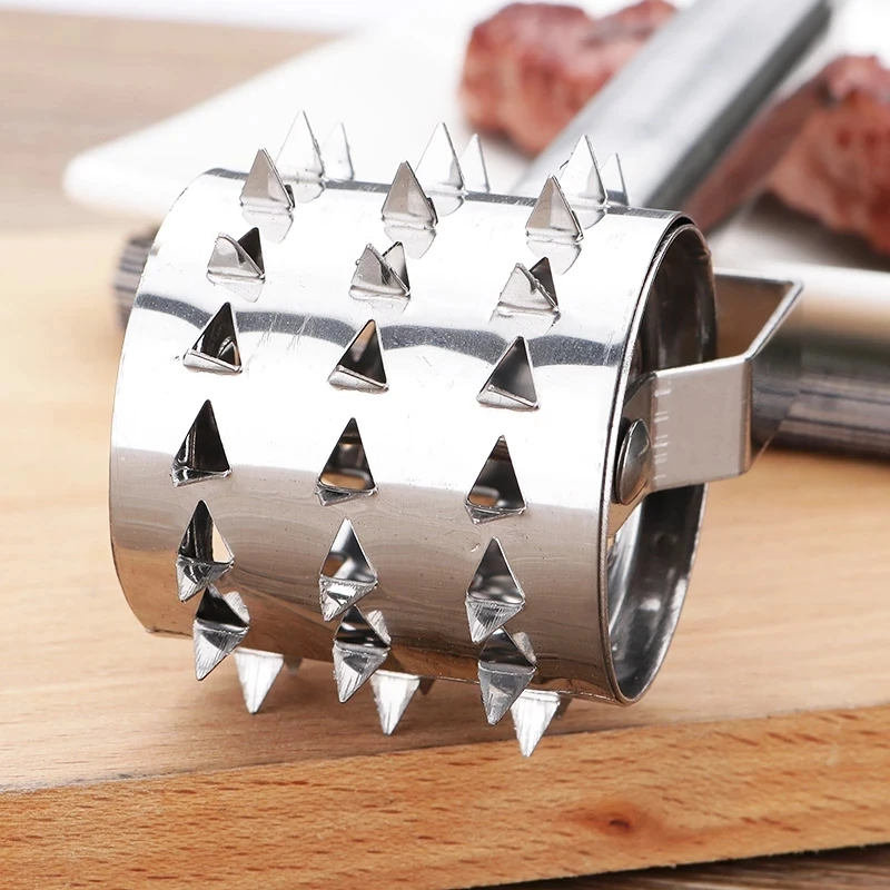 

Stainless Steel Meat Tenderizer Meat Chopper Roller Meat Hammer For Steak Knock-Sided Steak Pork Pounders Cooking Kitchen Tools