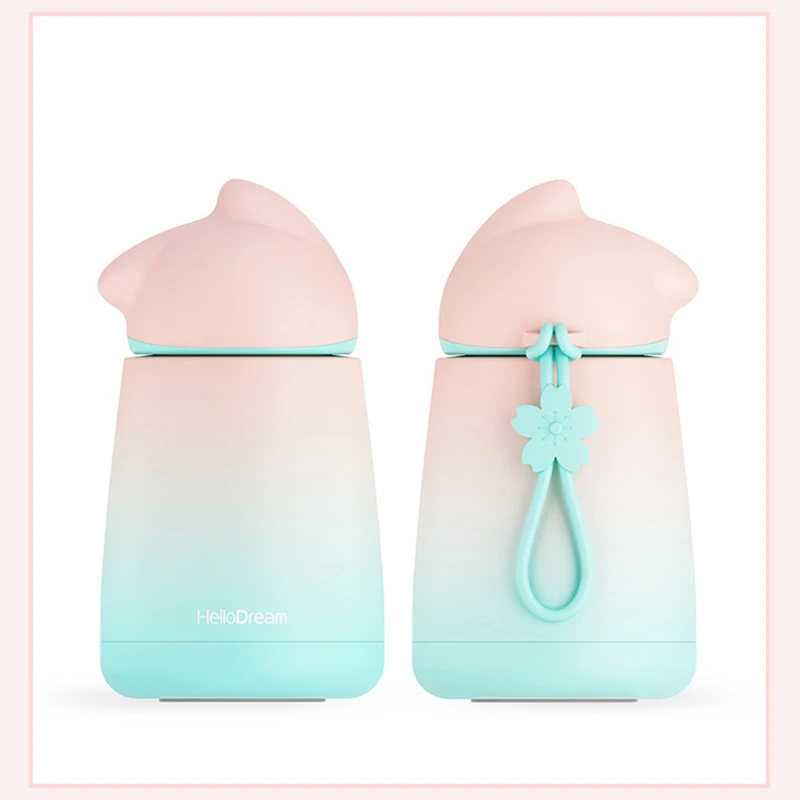 

Портативная Вакуумная чашка с градиентным цветом, стандартная кофейная термомалька, фляжка для студентов и детей, портативный новый дизайн...