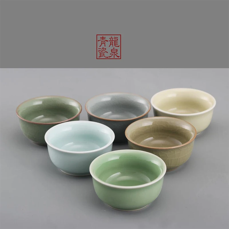 Цветочный изысканный каменный шлифовальный чайный набор ручной работы горшок