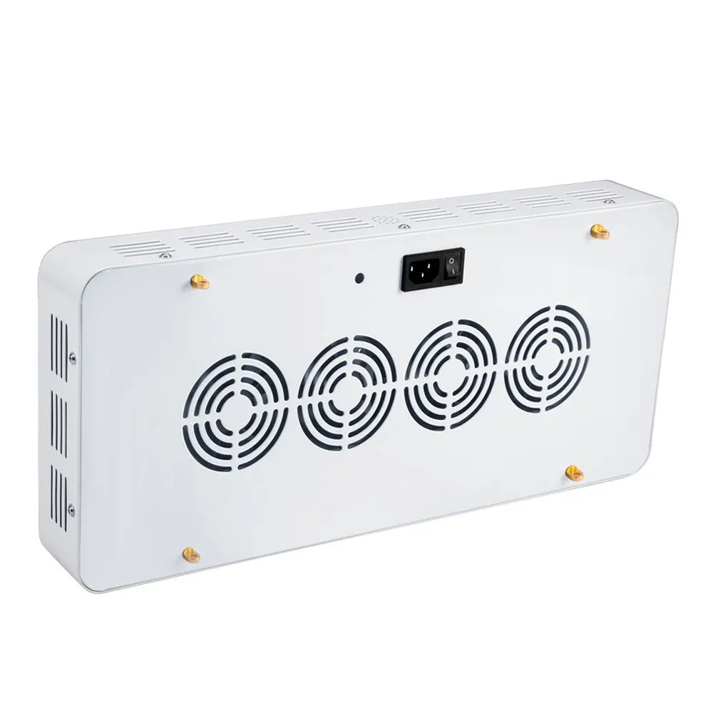 1800W двойные чипы светодиодный Grow светильник полный спектр красный/синий/Защита