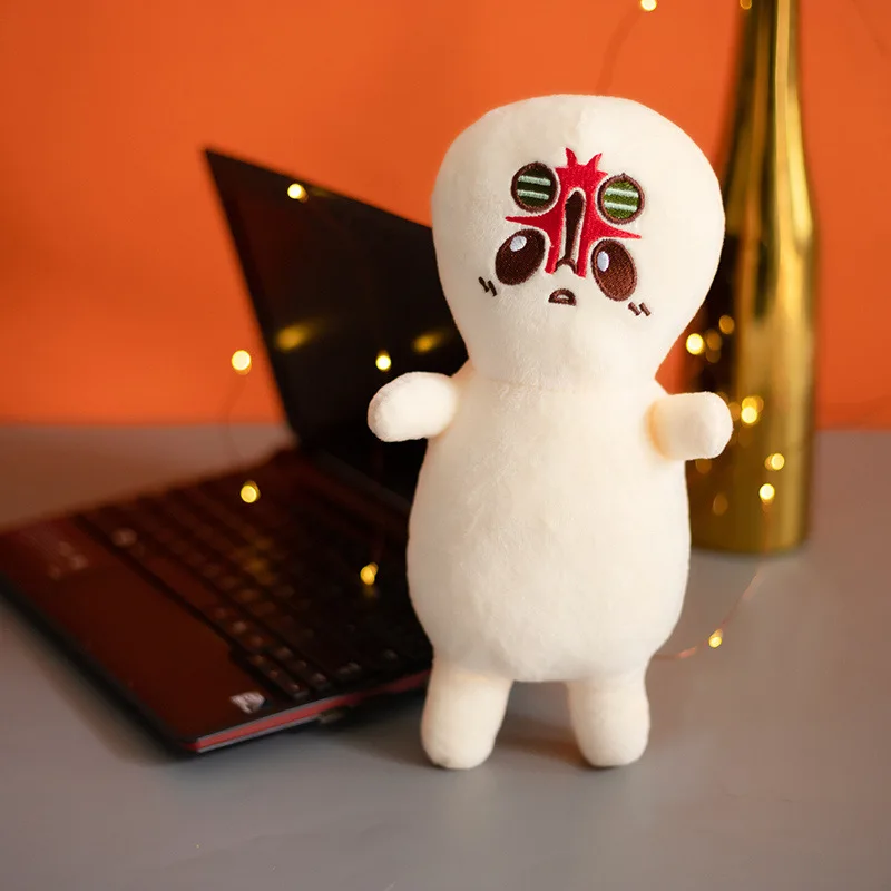 

25cm/30cm Cute Scp173 Siren Head Small Peanut Doll Plush Toy To Send Children's Birthday Christmas Gifts