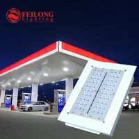 meanwell driver 5year warranty led flood light 60w 150w led canopy light for gas station