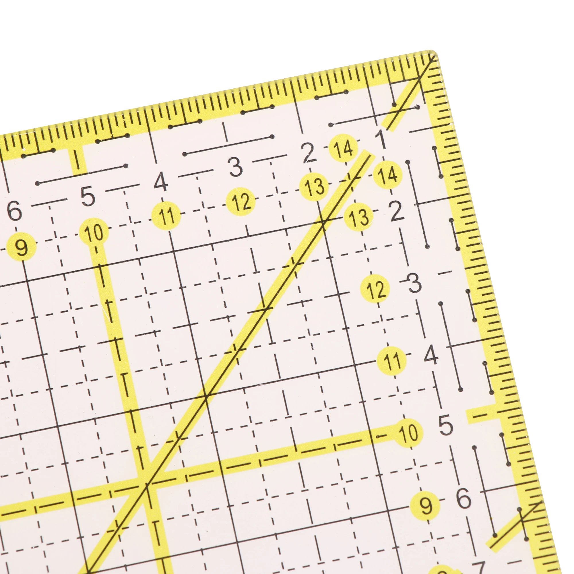 15*15 см DIY лоскутного шитья инструмент квадратный линейка для вырубной штамповки