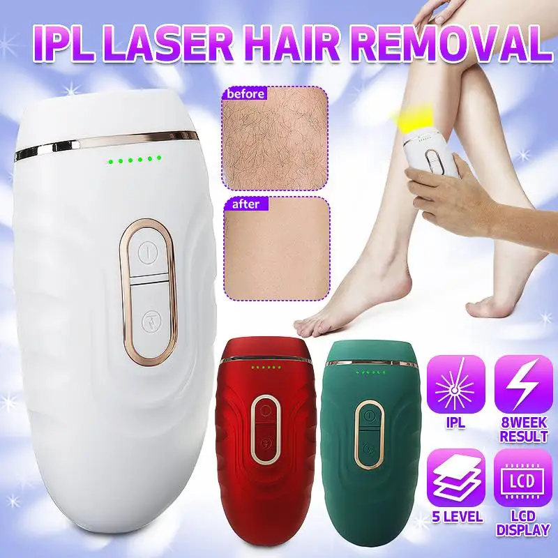 

500000 вспышек IPL 5 уровней лазер постоянное удаление волос Seahless удаление волос полный эпилятор для тела безболезненная домашняя машина 650nm ...