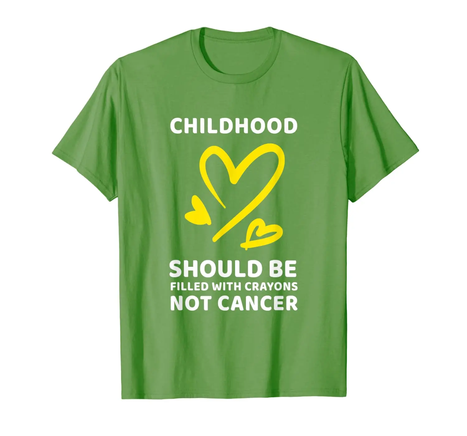 

Childhood Cancer Awareness Crayons Not Cancer T-Shirt
