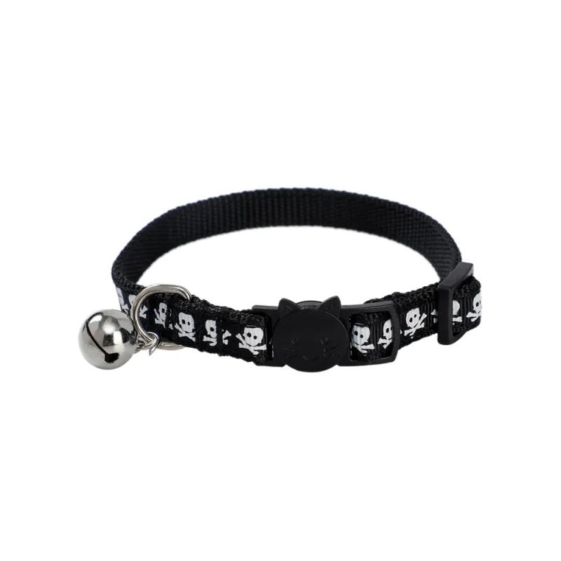 Новый ошейник для собаки Хэллоуин Тыква череп тематический быстросъемный