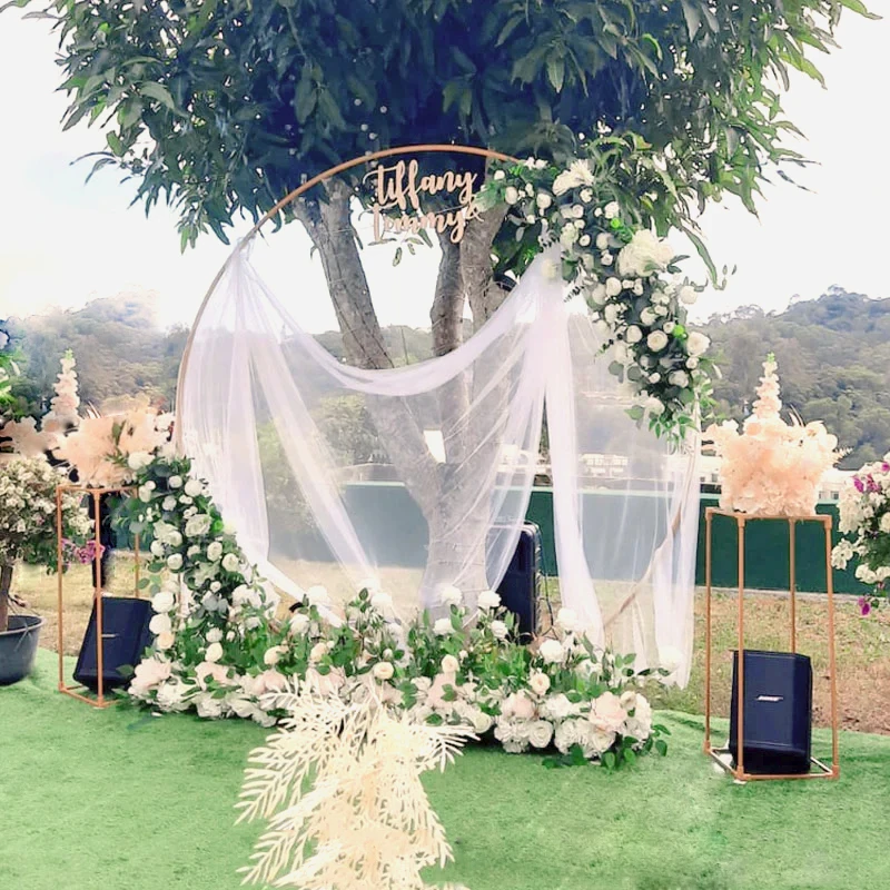Круг свадебная АРКА фон Mariage День Рождения вечерние украшения шар полка DIY