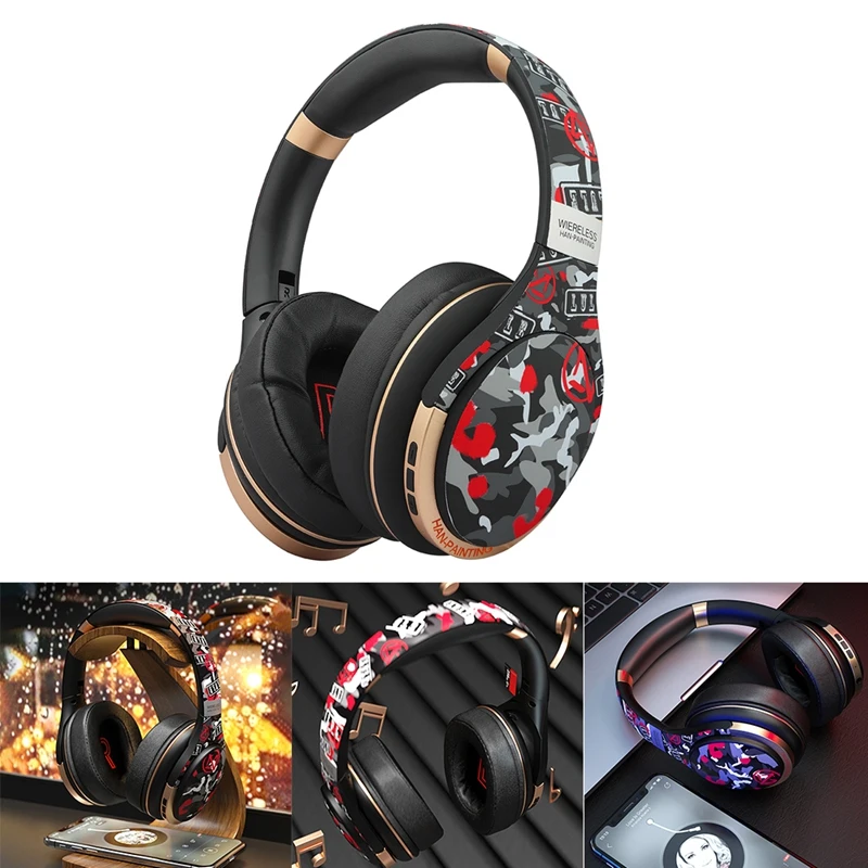 

EL-A1 гарнитура, Bluetooth 5,0 Складная Портативный Спортивная гарнитура с Hifi Звук для прослушивания музыки