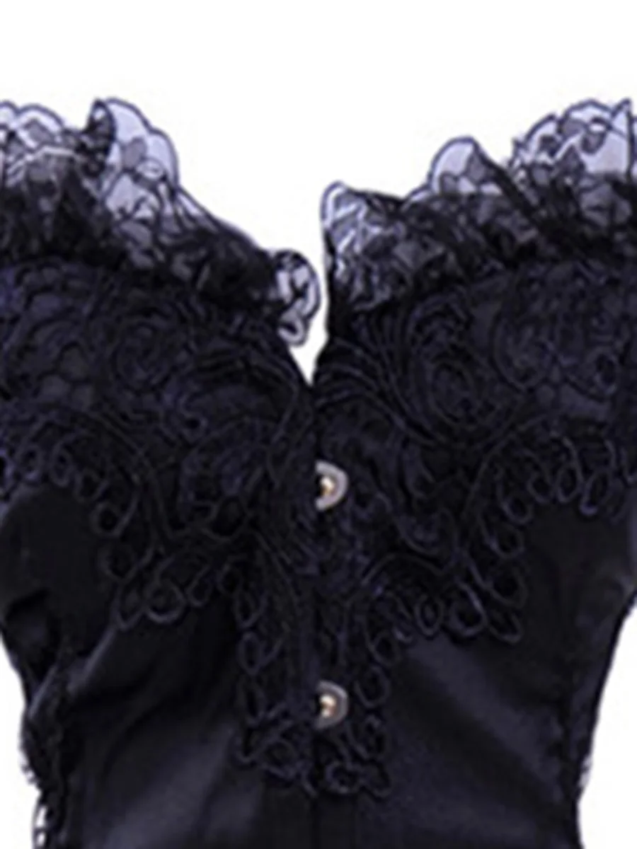 

Slim Fit Women Corsets Waist Belt Black Corsets Sexy Women's Plus Size Corsets and Bustiers Overbust Floral Gothic Brocade Corse