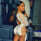 2021 сексуальный женский комбинезон с круглым вырезом и длинным рукавом, открытый комбинезон, короткие комбинезоны, Женский Облегающий комбинезон