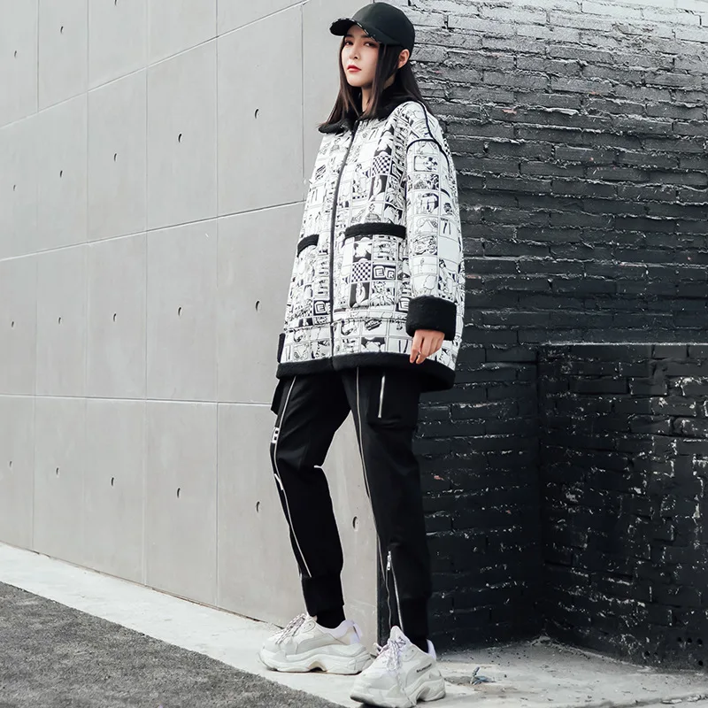 Женская куртка из овечьего меха флисовое пальто BF Толстая теплая парка с меховым