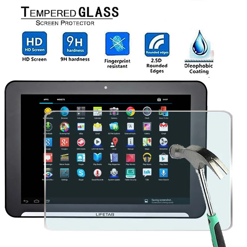 ДЛЯ Medion LifeTab E10310 MD98382 10 1 &quot Премиум планшет 9H Закаленное стекло Защитная