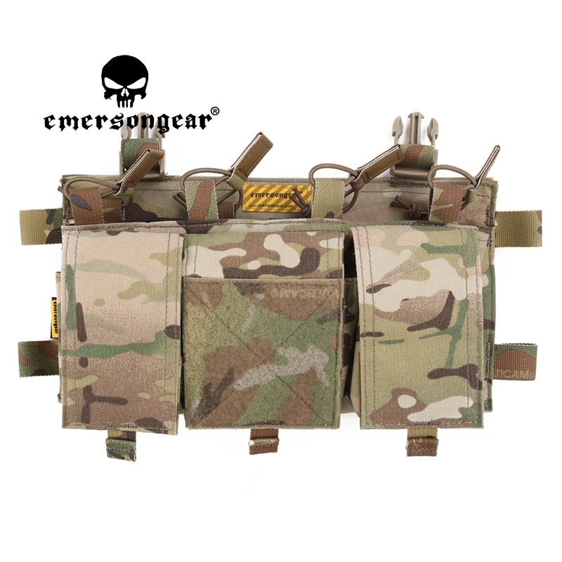Emersongear Tactical MF Style Gen IV For Placards 556 Magazine Pouch Mag Bags Military Airsoft Outdoor Hunting For Chest Rig