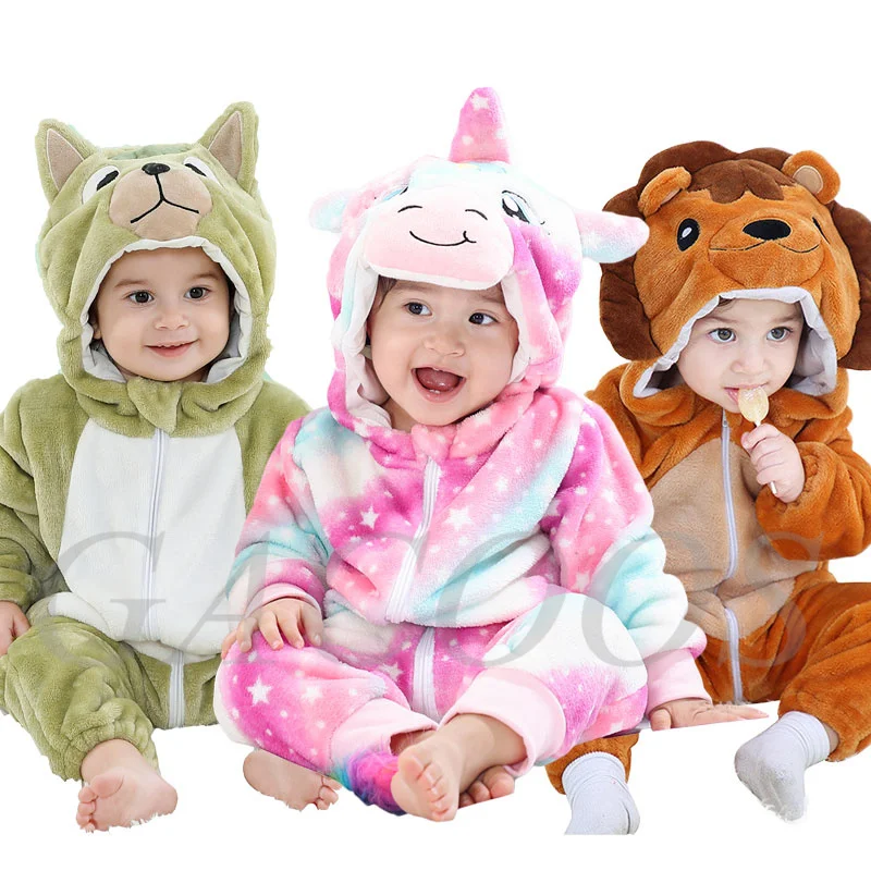 

Winter Baby Clothes Panda Newborn Clothes Baby Girls Boys Romper Infant Clothing Jumpsuit Toddler Baby's Sets Animal Pajamas