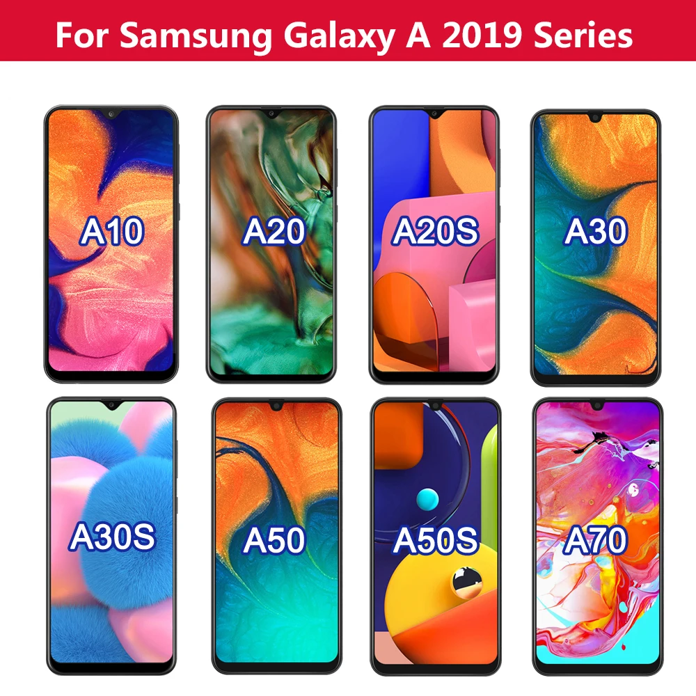 Дисплей для Samsung Galaxy A10 A105 A20 A205 A20S A207 A30 A305 A30S A307 A50 A505 A70 A705 ЖК сенсорный экран