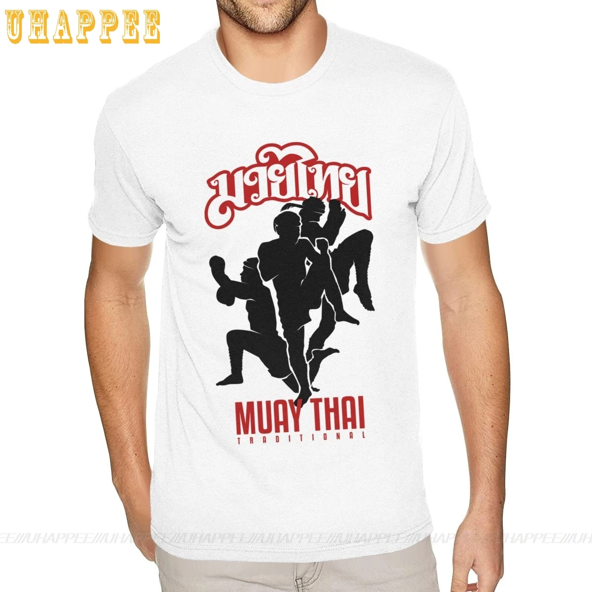 Muay Thai Shadow Fighting Tees рубашки для взрослых с 3D принтом мужская рубашка коротким