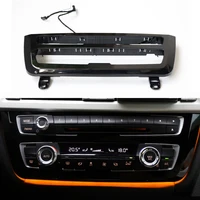 Radio Trim LED Dashboard Center Console AC Panel Light with Blue Orange Atmosphere Light For BMW F30 F31 F32 F34 F36 3/4 Series