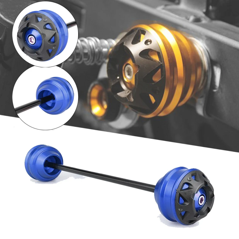 

Rear Axle sliders Fork wheel protection Crash pad kit For SUZUKI SV650 SV 650 2017-2020 SV650X SV 650X 2019-2020