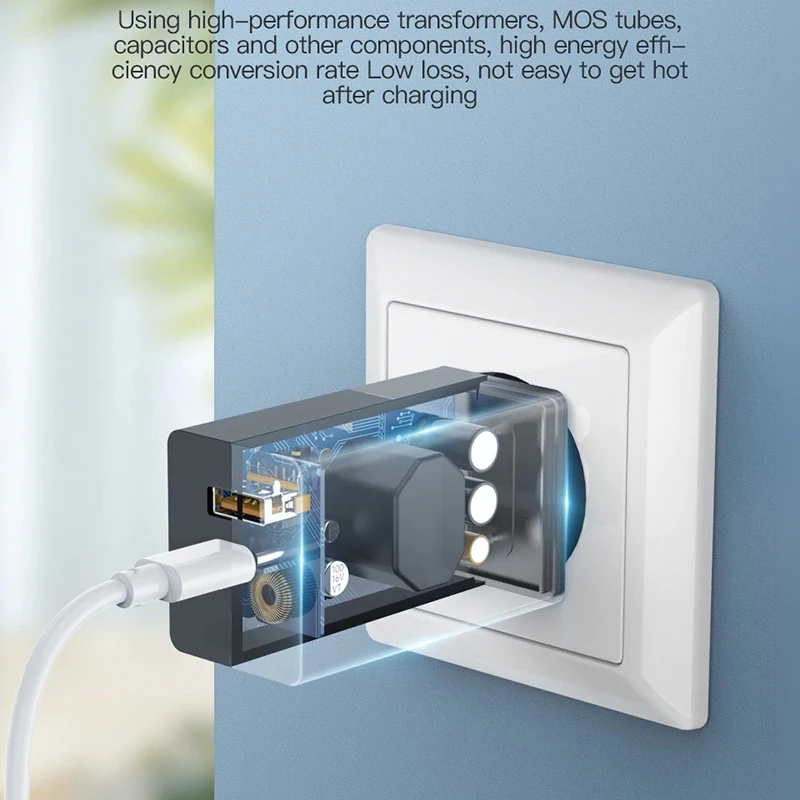 

65W GaN USB C PD Charger Quick Charge 3.0 QC3.0 PPS SCP AFC USB-C Type C Fast USB Charger For Macbook Pro for iPhone for Samsung