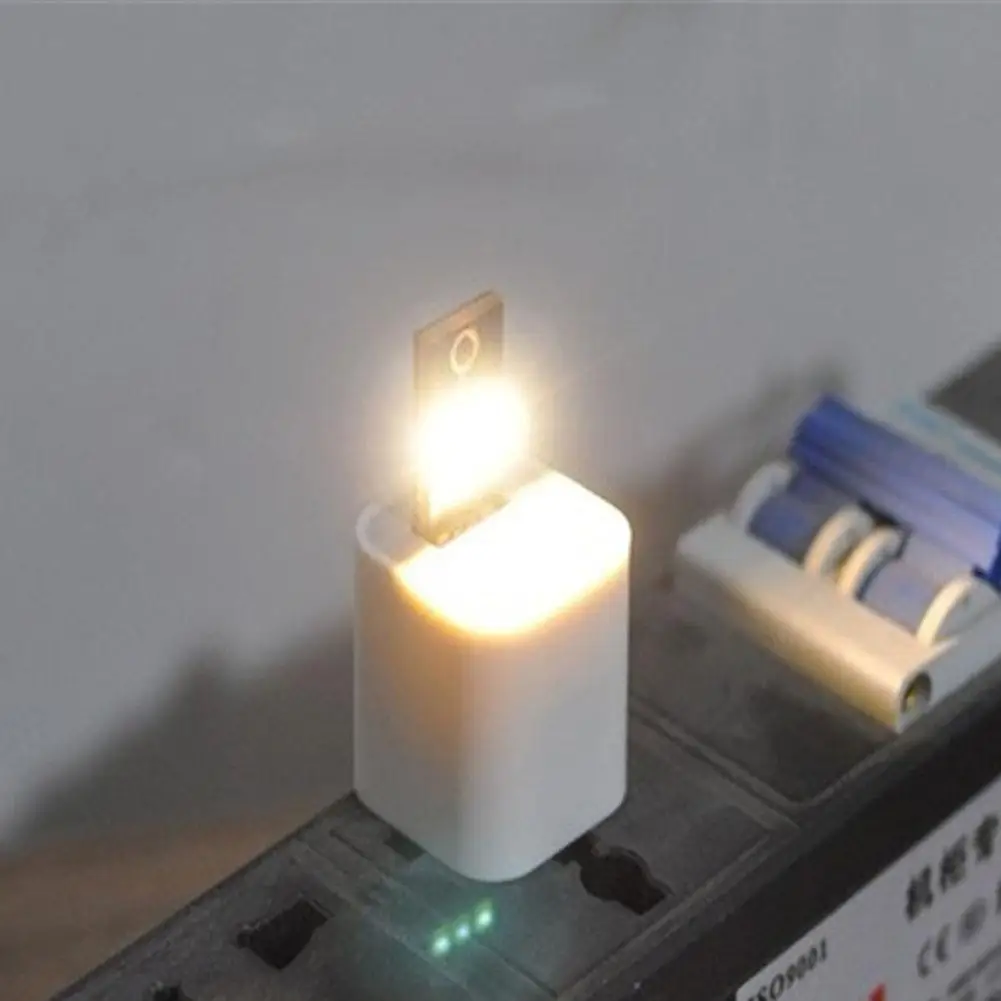 Double Sided USB 3 X LED Warm Mini Pocket Card Light With Induction Switch Camping Laptop Keyboard Lamp White | Лампы и освещение