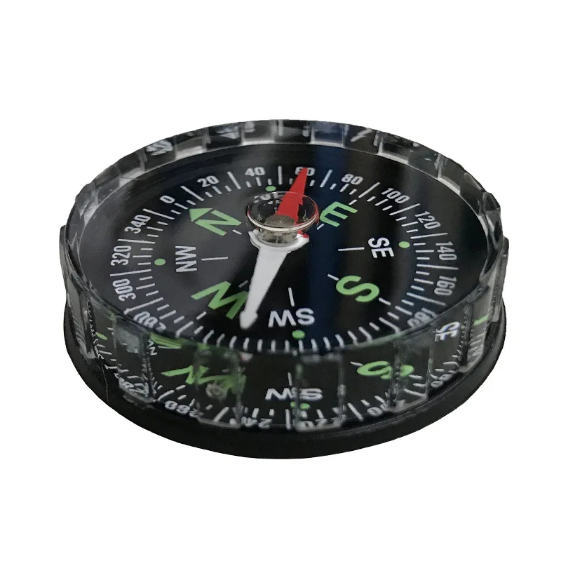 1PC Portable Mini Precise Compass Practical Guider for Camping Hiking North Navigation Survival Button Design | Спорт и развлечения