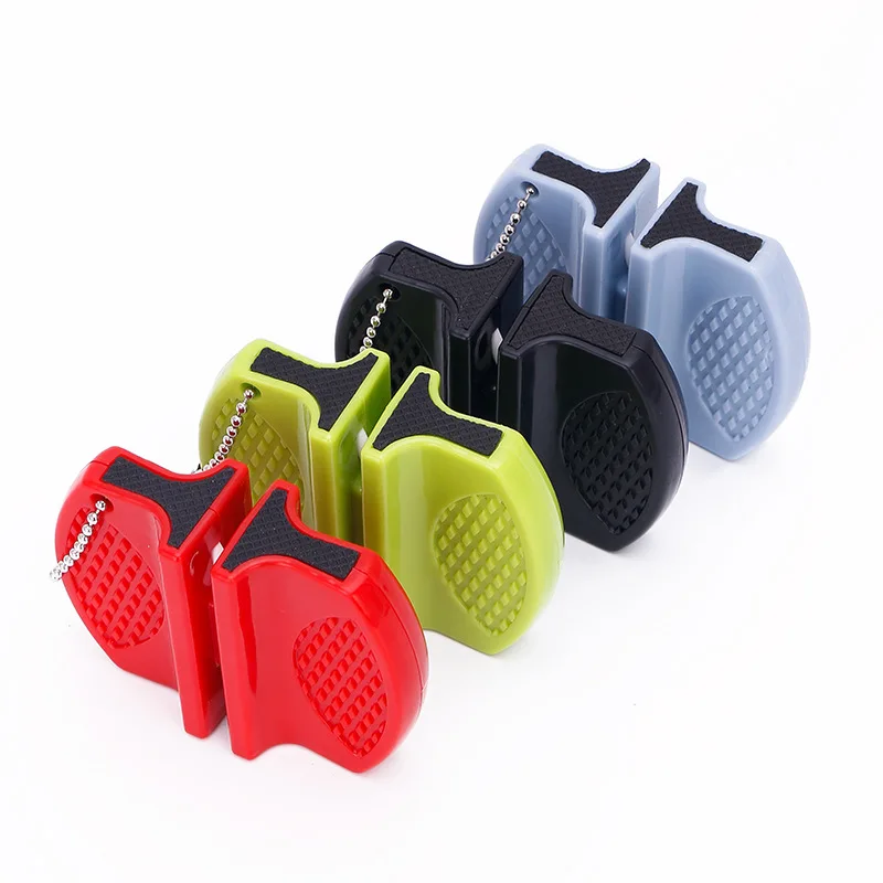 Двухступенчатая Вольфрамовая сталь портативная точилка для бабочек безопасная