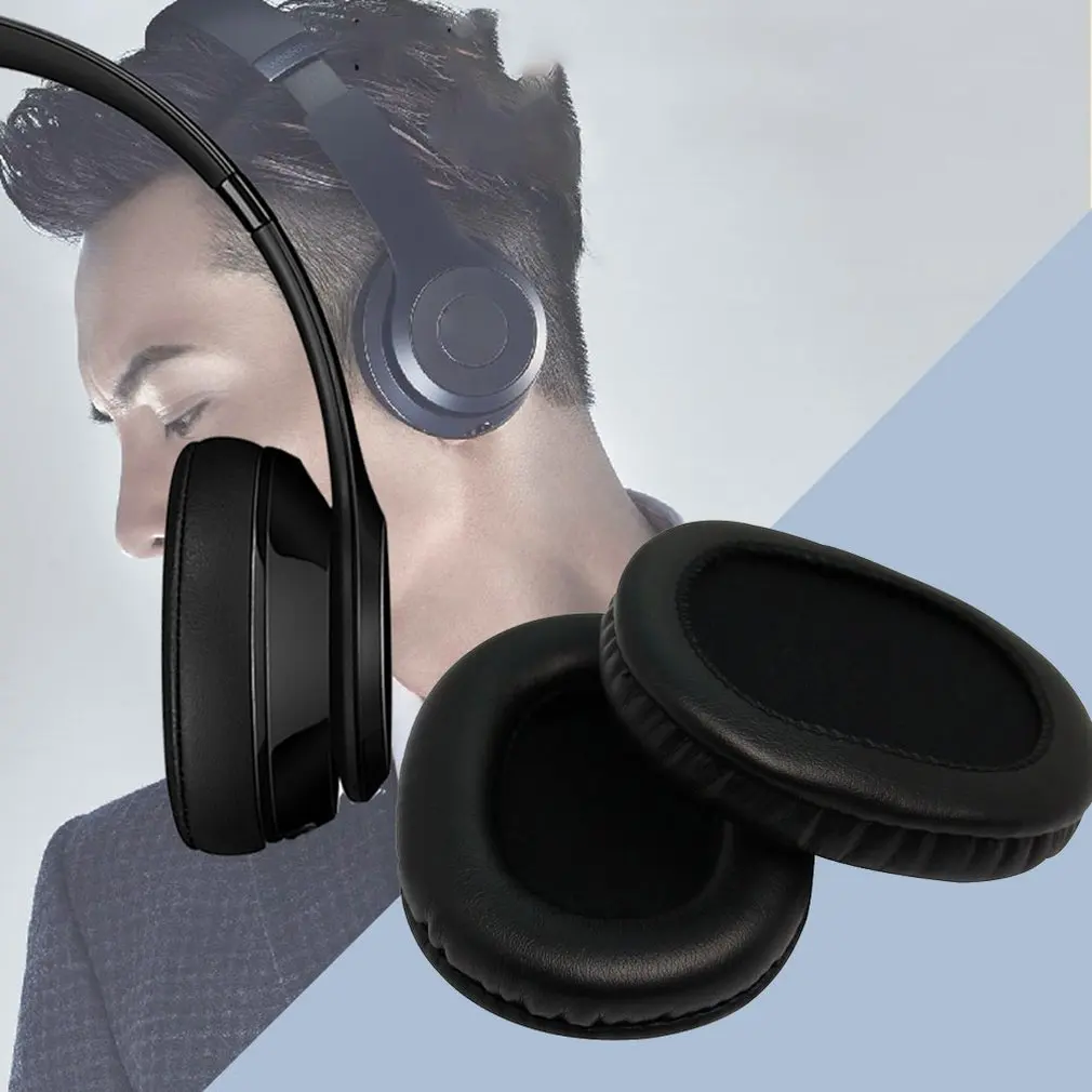 Подходят для наушников Sennheiser ATH-M50 ATH-M50cwh наушники с губкой черные JZF-12 удобные |