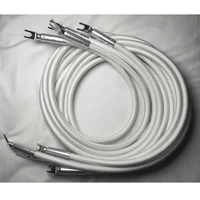 hifi demark argento flow silver hifi speaker cable with spade plug