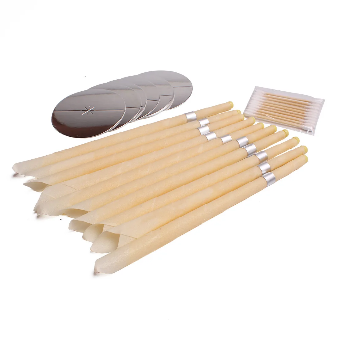 Coning Beewax натуральный ухо свечи воск для удаления Рог ушной удаление очиститель