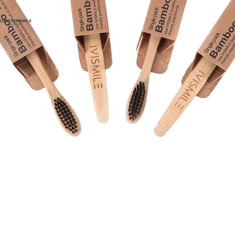 Зубная щетка из бамбука скребок для языка экологически чистый продукт чистка