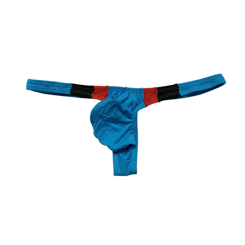 

Мужские трусы стринги с низкой посадкой, однотонные дышащие трусы-танга из модала, 2021