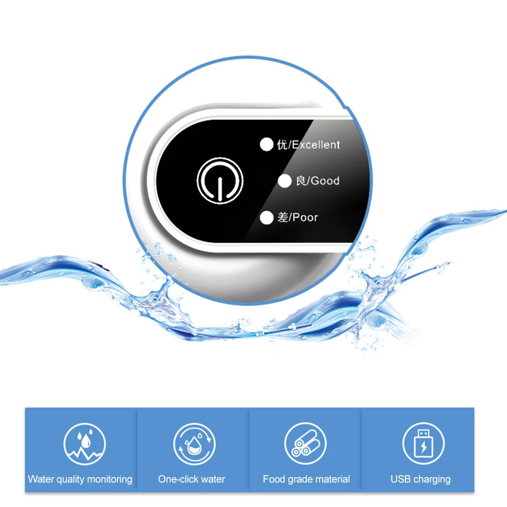 Насос для бутылки с водой Usb-зарядкой автоматический насос питьевой воды