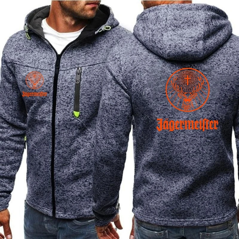 

New Men's Hoodies Zipper Hooded Sweatshirts Men Sportwear Solid Color Man Streetswear For Male hombre sudaderas con capucha