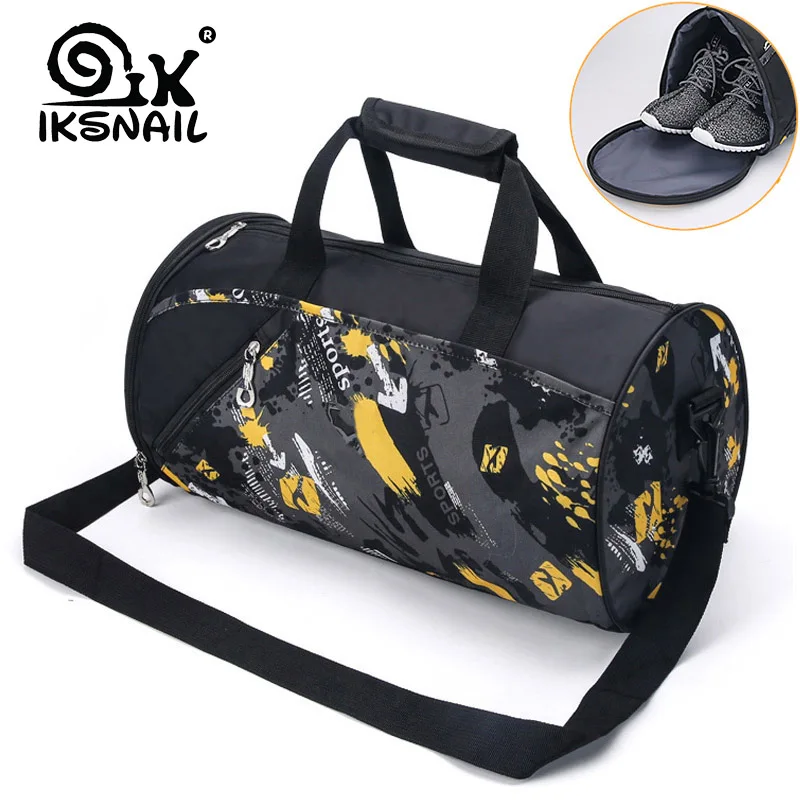 Спортивная сумка IKSNAIL для фитнеса женщин и мужчин сумки йоги нейлон путешествий