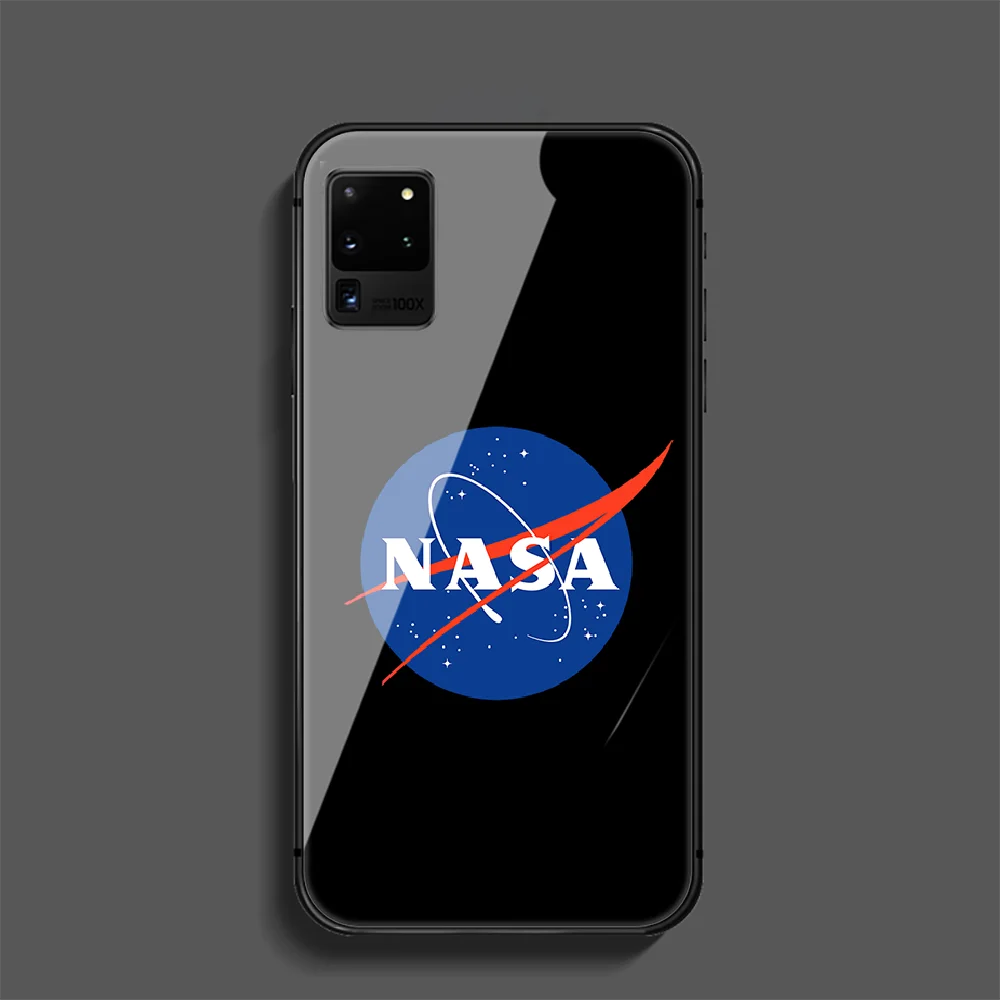 

Space Nasas Phone Tempered Glass Case Cover For Samsung Galaxy Note S 7 8 9 10 10E 20 Plus Lite Uitra Silicone Funda