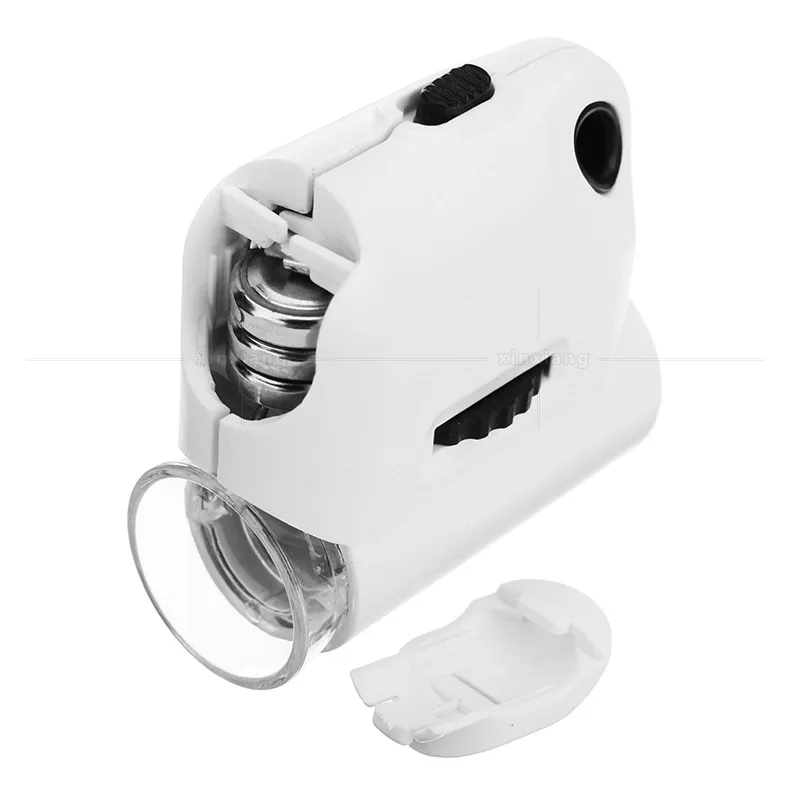 Ручное портативное увеличительное стекло 55X ювелирные изделия бриллиантовое