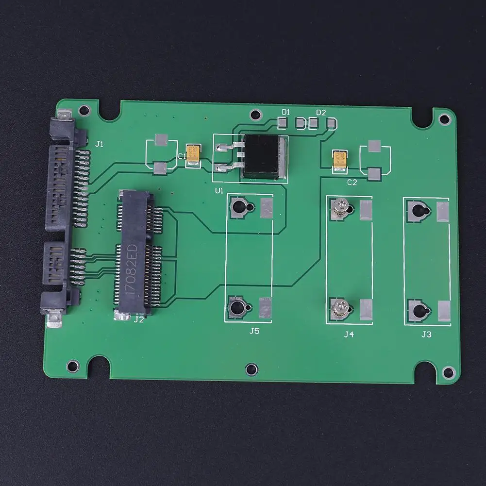 1 шт. SSD MSATA на 2 5 дюйма SATA 3 адаптер конвертер карта с дюймовым чехлом компьютерные